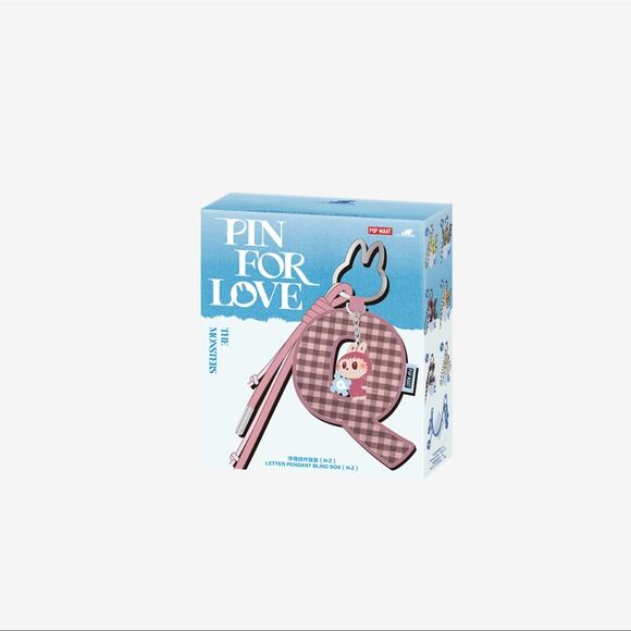 POP MART THE MONSTERS Pin for Love Series- Letter Pendant Blind Box (N-Z) - Picture 3 of 17